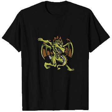 Discover Dragon Pet Cool Dabbings Dragon Funny Draco Beast HipHop Dancer Gift 4 T-Shirts