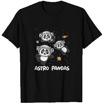Discover Panda Pet Astro Pandas In Space T-Shirts