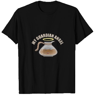 Discover Coffee Fun Pot My Guardian Angel Supernatural caffeines Exorcise T-Shirts