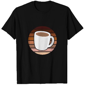Discover Coffee Fun Retro Coffee Lover Ok But First Coffee 1 T-Shirts