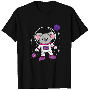 Discover Koala Pet Bisexual Koala In Space Bisexual Pride T-Shirts