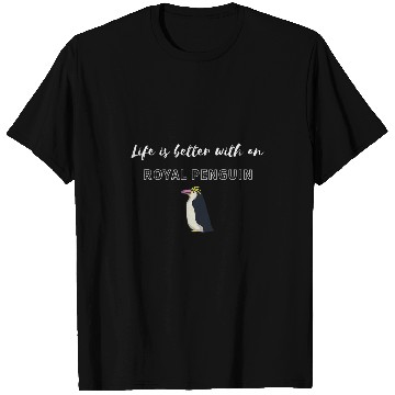 Discover Penguin Pet Life Is Better With An Royal Penguin T-Shirts