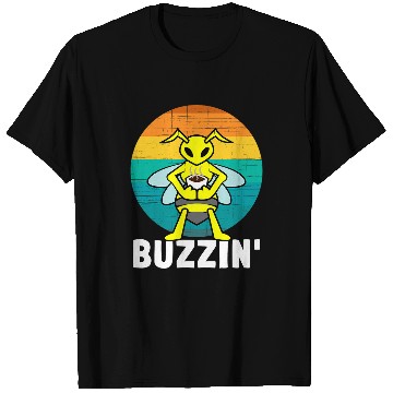 Discover Coffee Fun Buzzin Bee Coffee Funny Protect Bees And Caffeine T-Shirts