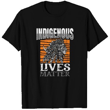 Discover Indigenous Lives Matter Christopher Columbus Day Indeginous T-Shirts