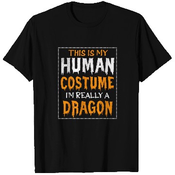 Discover Dragon Pet This Is My Human Costume I m Really A Dragon Halloween 3 T-Shirts