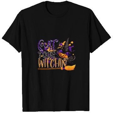 Discover quit your witchin halloween hat witches pumkin bat spider T-Shirts
