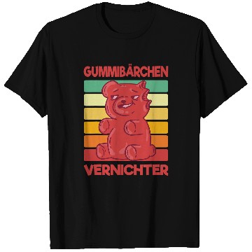 Discover Bear Pet Gummy Bear Killer Fruit Gummy Bear Sweets T-Shirts