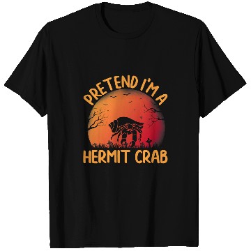Discover Pretend Im a Hermit Crab Group Matching Halloween Holiday T-Shirts