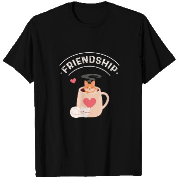 Discover Coffee Fun Galentines Day Friendship Coffee Galentines Day T-Shirts