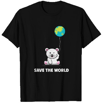 Discover Bear Pet Polar Bear Earth Day Everyday Hour T-Shirts