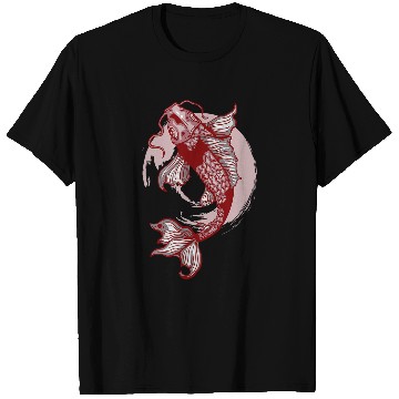 Discover Japanese Tattoo Koi Fish Nishikigoi Fish Gift 3 T-Shirts