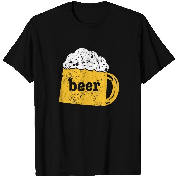 Discover Beer Fun Wyoming State Beer Mug T-Shirts