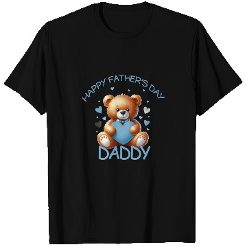 Discover Bear Pet Retro Funny Teddy Bear Happy Father s Day Daddy Boy Men T-Shirts