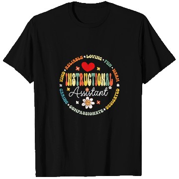 Discover Instructional Assistant Team 100th Day School Teacher Aide 3 T-Shirts