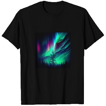 Discover Northern Lights Aurora Borealis 2 T-Shirts