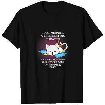 Discover Beer Fun Vodka Scrambled Eggs Alcohol love T-Shirts