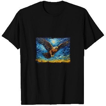 Discover Majestic Flying American Bald Eagle T-Shirts