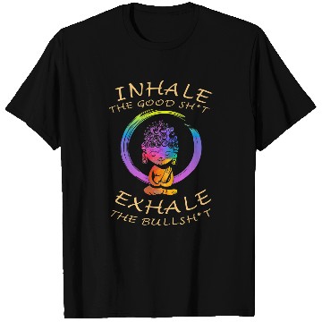 Discover Let That Sh Go Buddha Ying Yang T-Shirts
