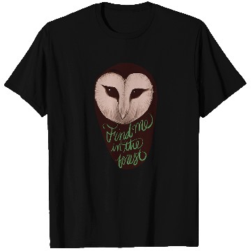 Discover Owl Pet Artsy Barn Owl T-Shirts