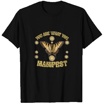 Discover Manifest Meditation Yoga Spirituality Mindfulness Vibes Boho T-Shirts