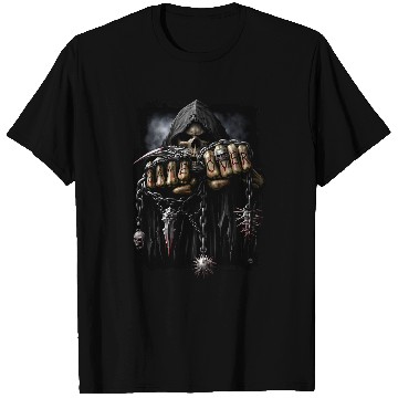 Discover Spiral Original Game Over Gothic Reaper T-Shirts