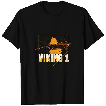 Discover Viking 1 Space Probe Planet Mars Solar System Astronomy 4 T-Shirts