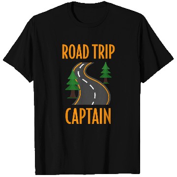 Discover Road Trip Captain Outdoor Rv Camper Spring Break Hiking T-Shirts