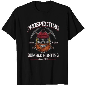 Discover Prospecting Silver Gold Bumble Hunting Since 1964 T-Shirts