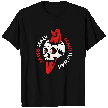 Discover Surf Spot Jaws Maui Hawaii Surfing T-Shirts