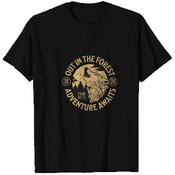 Discover Out In The Forest Adventure Awaits Yukon Delta T-Shirts