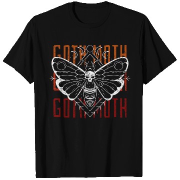 Discover Tattoo motif Independent moth Goth 1 T-Shirts