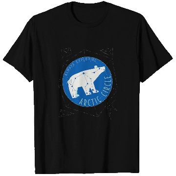 Discover Bear Pet Polar Bear North Pole Adventure Explore Winter Arctic Circle T-Shirts