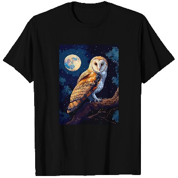 Discover Owl Pet barn owl vintage T-Shirts