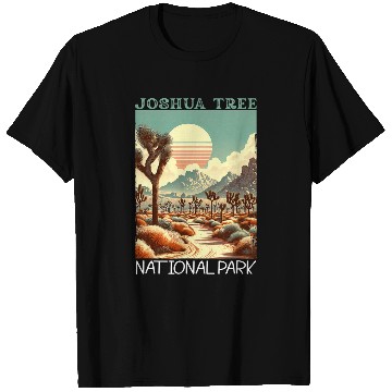 Discover Joshua Tree National Park vintages Hiking Camping Vacation T-Shirts
