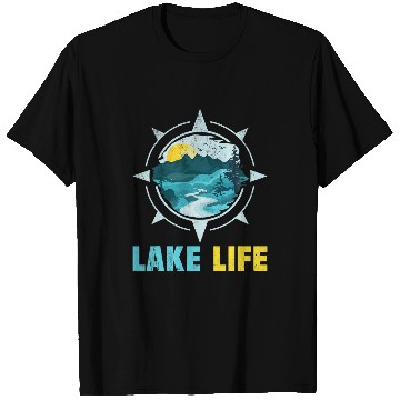 Discover Lake Life Camping Fishing Kayaking Boating Paddleboarding 2 T-Shirts