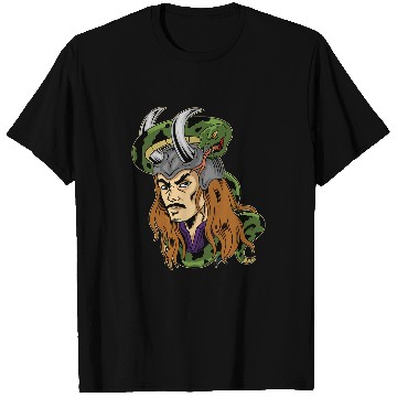 Discover Viking Nordic Snake Loki T-Shirts