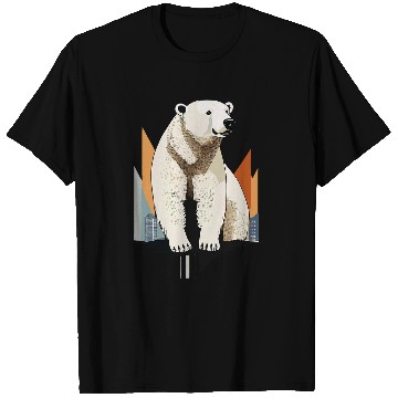 Discover Bear Pet Polar Bear North Pole Iceberg Winter T-Shirts