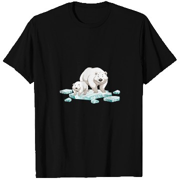 Discover Bear Pet Polar bear north pole polar bear environmental protection 2 T-Shirts