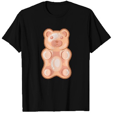 Discover Bear Pet Clear Gummy Bear T-Shirts