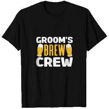 Discover Beer Fun Groom Groomsmen Bachelor Party Beer Drinking T-Shirts