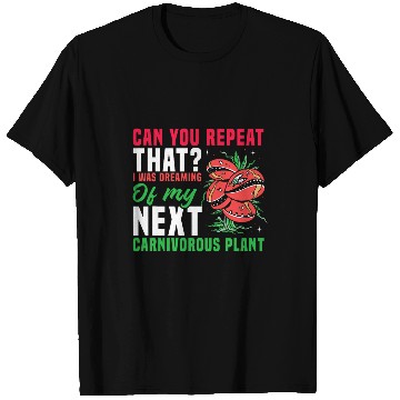 Discover Venus Fly Trap Botanical Gardening Exotic Carnivorous 2 T-Shirts
