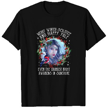 Discover Merry Winter Solstice And Happy Yule T-Shirts