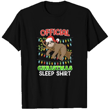 Discover Sloth Pet Official Christmas sleep sloth Christmas T-Shirts