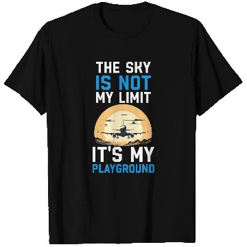 Discover The Sky Is Not My Limit Its My Playground 5 T-Shirts