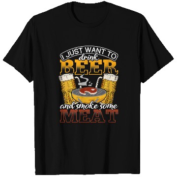 Discover Beer Fun Grilling Meats T-Shirts