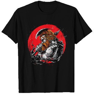 Discover Viking Red Moon T-Shirts