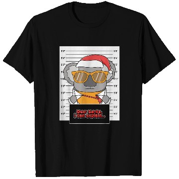 Discover Koala Pet Dear Santa I Can Explain Koala Glasses Criminal Christmas T-Shirts