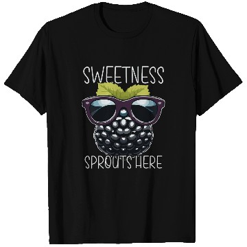 Discover Sweetness Sprouts Here Cute Blackberry T-Shirts