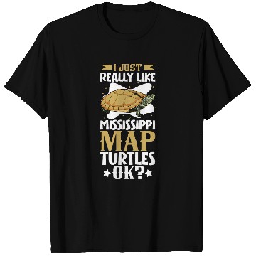 Discover Turtle Pet I just really like my Mississippi Map Turtle T-Shirts