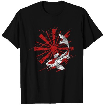 Discover Nishikigoi Fish Koi Fish Japanese Tattoo T-Shirts